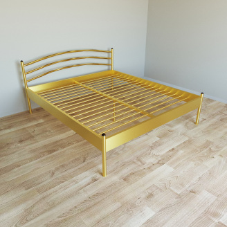 Кровать Tobi Sho GLORIA-1 (38) полуторная металлическая 200X140 Золотой