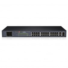 PoE-коммутатор Provision-ISR PoES-24370CL+2G+2SFP 24 порта PoE (292930)