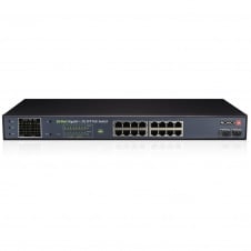 PoE-коммутатор Provision-ISR PoES-16250GCL+2SFP 16 портов PoE (301352)