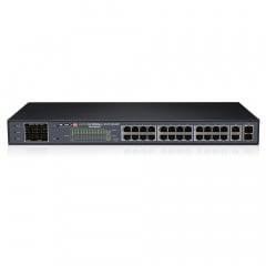PoE-коммутатор Provision-ISR PoES-24370CL+2G+2SFP 24 порта PoE (292930) Киев