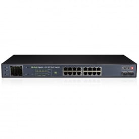 PoE-коммутатор Provision-ISR PoES-16250GCL+2SFP 16 портов PoE (301352)