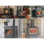 Вентилятор для печей и топок на тепловой энергии Voda Eco Fan Mini Stove Black Самбор