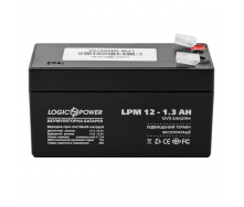 Аккумулятор свинцово-кислотный LogicPower AGM LPM 12 - 1.3 AH