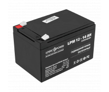 Аккумулятор свинцово-кислотный LogicPower AGM LPM 12 - 14 AH