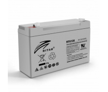 Аккумуляторная батарея AGM Ritar RT6120A 6V 12Ah