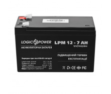 Аккумулятор свинцово-кислотный LogicPower AGM LPM 12 - 7.0 AH