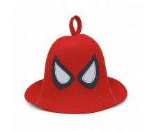 Банная шапка Luxyart Spider man One Size Красный (XL-460)
