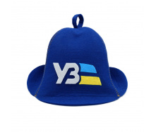 Банная шапка Luxyart УЗ One Size Синий (XL-473)