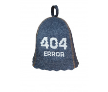 Банная шапка Luxyart 404 error One Size серый LA-482