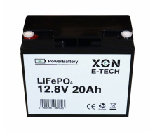 Аккумулятор LiFePO4 XON PowerBattery 12.8V 20Ah Черный (XBLFPW12020B 3114)