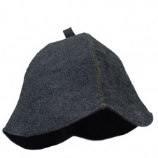 Шапка банная Luxyart Колпак One Size Серый (XL-002)