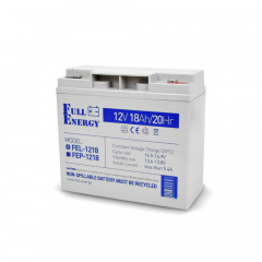 Аккумуляторная батарея GEL Full Energy FEL-1218 12V 18Ah Хмельницький