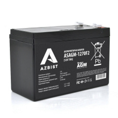 Аккумуляторная батарея AZBIST Super AGM ASAGM-1270F2 12V 7Ah Львів