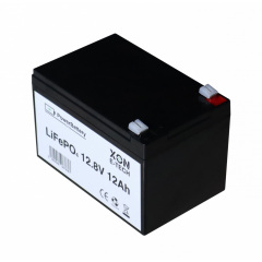 Аккумулятор LiFePO4 XON PowerBattery 12.8V 12Ah Черный (XBLFPW12012B 3107) Київ