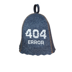 Банная шапка Luxyart 404 error One Size серый LA-482 Дрогобич