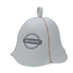 Банная шапка Luxyart Nissan One Size белый LA-910 Київ