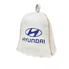 Банная шапка Luxyart Hyundai One Size белый LA-989 Київ