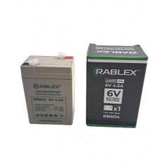 Аккумулятор Rablex RB604 6V/4,5Ah Київ