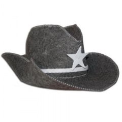 Банная шапка Luxyart One Size Шериф искусственный фетр (LX-211) Киев