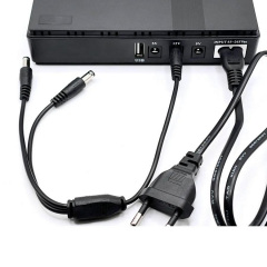Источник бесперебойного питания для роутера UPS Mini 18W 10400 mAh Черный (DC1018) Хмельницький