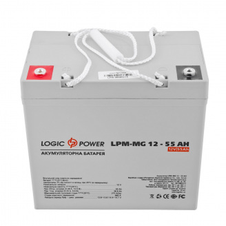 Аккумулятор мультигелевый LogicPower AGM LPM-MG 12 - 55Ah