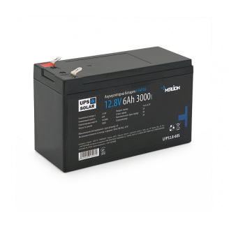 Аккумуляторная батарея Merlion LiFePO4 12.8V 6AH для ИБП