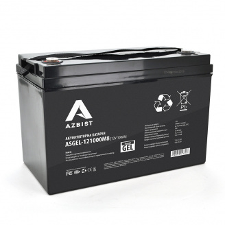 Аккумуляторная батарея AZBIST Super GEL ASGEL-121000M8 12 V 100 Ah