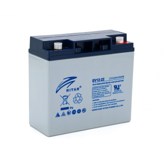 Тяговый аккумулятор Ritar EV12-22 12V 22Ah M6