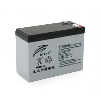 Аккумуляторная батарея Ritar RT12100S 12V 10Ah Gray