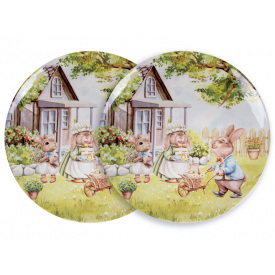 Набор тарелок Rabbit family 26 cm из 2-х штук Lefard