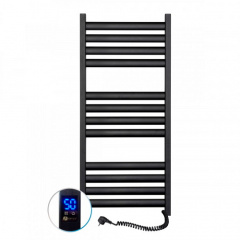 Електрична рушникосушка Navin Ellipse 500x1200 Sensor П чорний Житомир