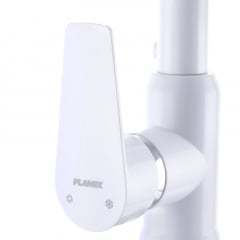 Смеситель для кухни PLAMIX Mario-017 White (PM0608) Лубны