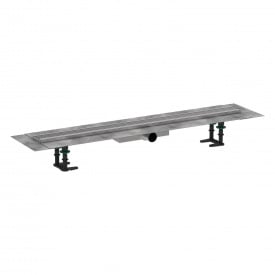 Трап для душу Hansgrohe RainDrain Compact Flat 900 мм під плитку сталь (56169000)