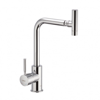 Змішувач для кухні Haiba Hans 025 Хром (HB0819)