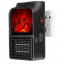 Камин-обогреватель Flame Heater 900 Вт Черный (2104618714) Київ