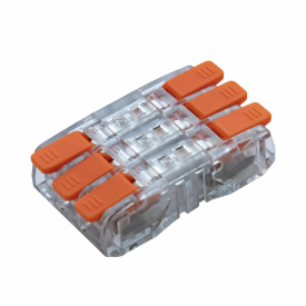 Клеммник 3-х полюсный Horoz Electric SLIM TERMINAL-3 (106-006-0003-010)