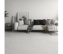 Плитка Ceramica Deseo ALVA тераццо светло-серый AAG980 8×1200×600 мм