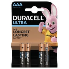 Батарейка Duracell LR03 KPD 04*10 Ultra уп. 1x4 шт. (6443615)