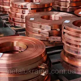 Полоса медная 2х25мм в бухте