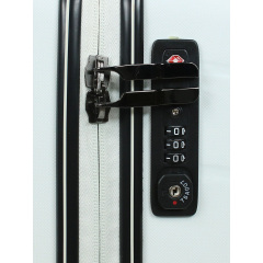Чемодан Snowball 61303 Cologne S 38 л 56x38x20 см Белый Луцк