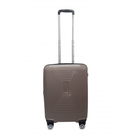 Чемодан дорожный Малый (S) под Ручную кладь Полипропилен Airtex 241 40л 55x39,5x22см Коричневый