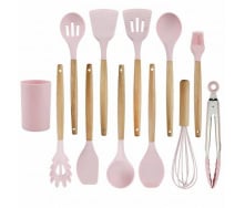 Набор кухонных принадлежностей Kitchen Set 12 предметов Розовый AN 1701814/4