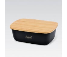 Хлебница Maestro MR-1776-Black 34,5х23,5х13 см Черный (79609689)
