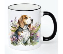 Чашка No Brand Собака 330 мл Разноцветный (chaska-dog-23)
