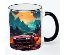 Чашка No Brand Авто 330 мл Разноцветный (chaska-auto-11)