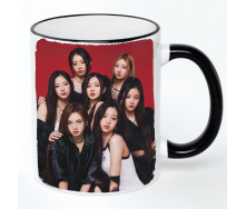 Чашка No Brand babymonster k pop 330 мл Разноцветный (chaskpop-5)