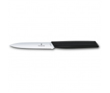 Кухонный нож для чистки Victorinox Swiss Modern Paring 10 см Черный (6.9003.10W)
