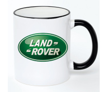 Чашка No Brand Land rover 330 мл Белый (chaska-ab-10-27)