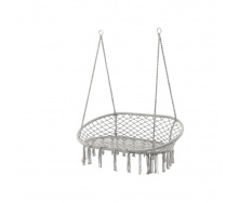 Садовая качеля GardenLine DUO 62x110x100 см Grey (HAM5177)