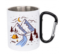 Чашка No Brand 330 мл Белый (chaska-camp-26)